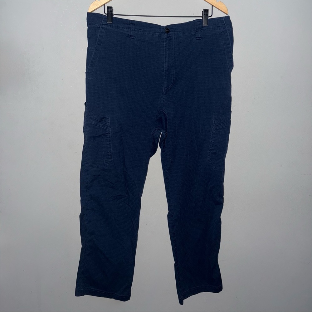 Carhartt Women’s Navy Blue Cargo Pants Size Regular XL